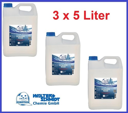 Liter destilliertes - 3, 5