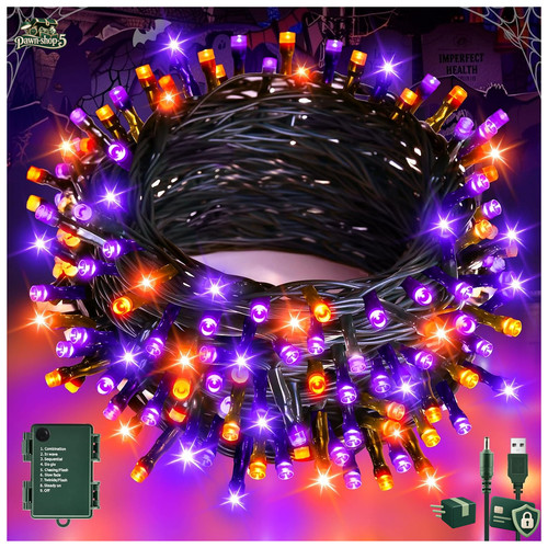Lichterkette halloween deko - lichterkette, 6m