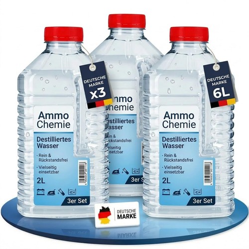 Destilliertes wasser 2 l - wasser, [3