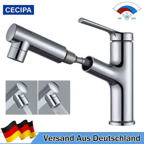 Wasserhahn bad mit - bad, ausziehbar