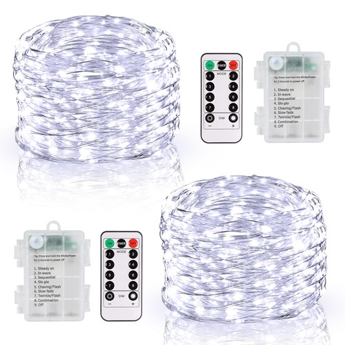 2x10m 100 led lichterkette - 2x10m,