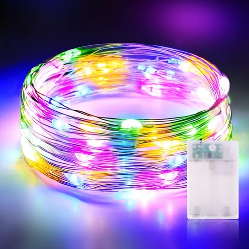 Lichterkette led bunt 30er - 3m,